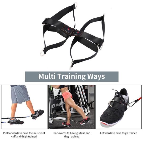 

accessories kickback training belt ankle resistance crossfit pull leg abdomen exercise strap sport gym resistant band fitness e