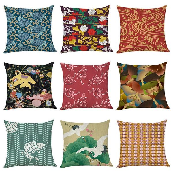 

cushion/decorative pillow retro style pattern throw case cushion covers for home sofa chair decorative pillowcases