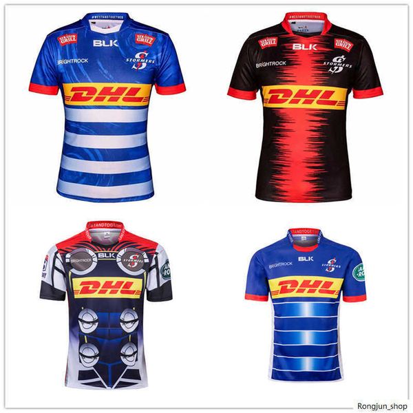 

2021 stormers rugby jerseys league 19 20 men's jersey size s-3xl, Black;gray