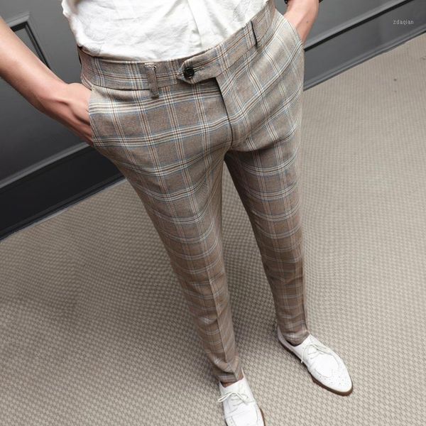

business menswear pants, classic plaid suits, informal tights, office and social street clothes, pants 2021 men's suits & blazers, White;black