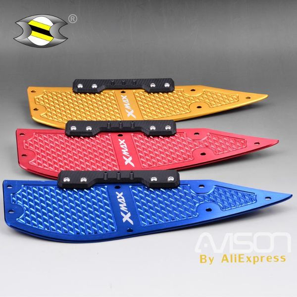 

pedals xmax modified cnc motorcycle aluminum foot mats footrest footpads xmax250 xmax300