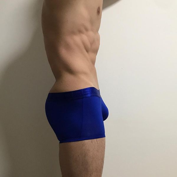

underpants fashion men underwear boxers shorts modal boxer solid breathable man panties soft male lingerie cuecas, Black;white