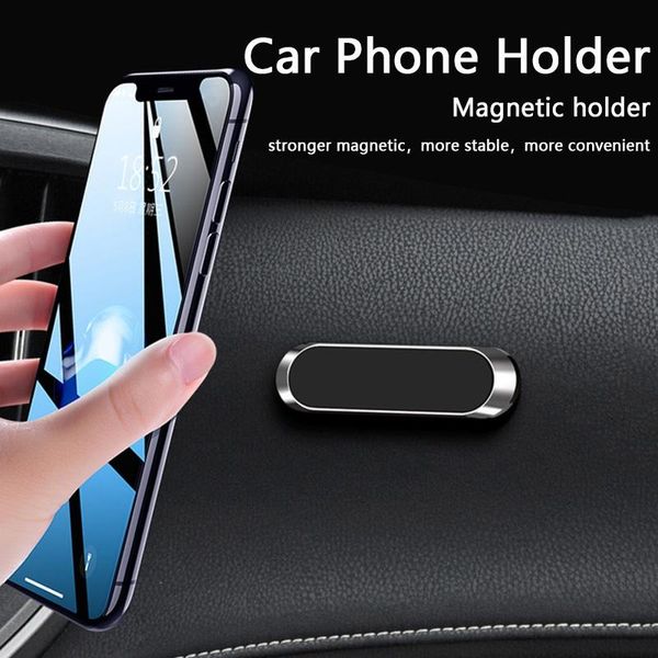 

cell phone mounts & holders magnetic car holder mini strip shaped vent bracket gps navigation mobile