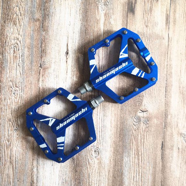 

bike pedals bicycle pedal du bearing axle cnc aluminum alloy ultra light non-slip durable platform mountain
