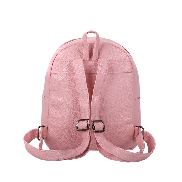 borsa da viaggio YBYT marca 2018 stile preppy donne solide zaino kawaii semplice modello litchi zaini da scuola per studenti da donna