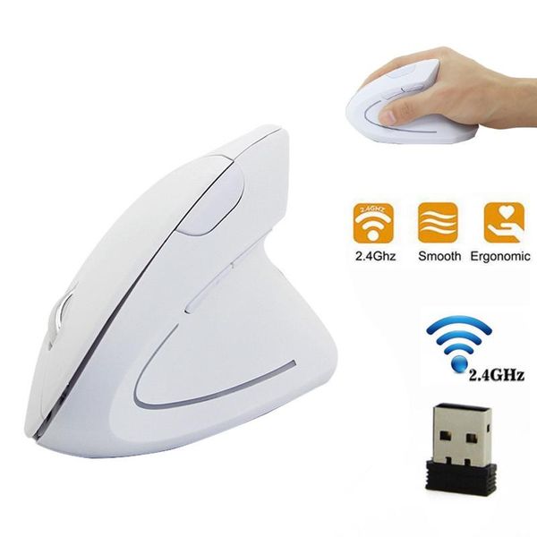 

ideal lapand deskcompanion for home 6 wireless mouse 2.4ghz game ergonomic design vertical 1600dpi usb mice