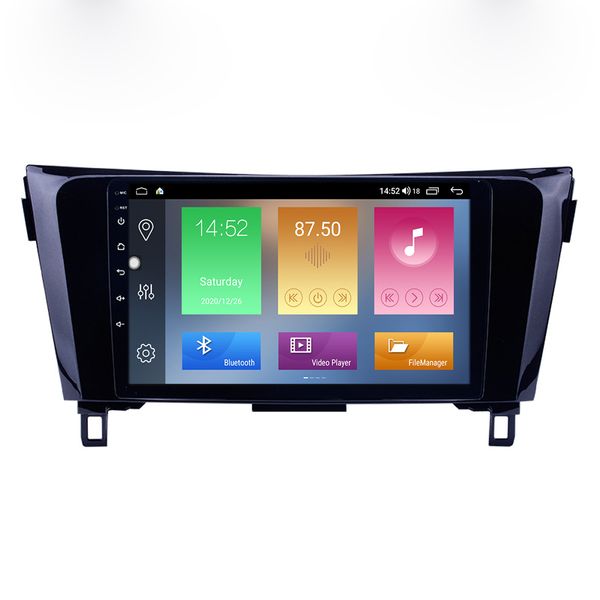 9 polegadas Android 10 Carro DVD GPS Radio Player Sistema de navegação para Nissan X-Trail 2013-2014 com 3G WiFi espelho Link Touch Screen OBD2