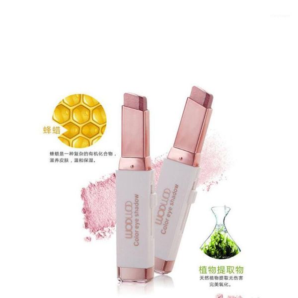 

velvet gradient two-color eyeshadow stick eye modification lazy shadow cosmetics1