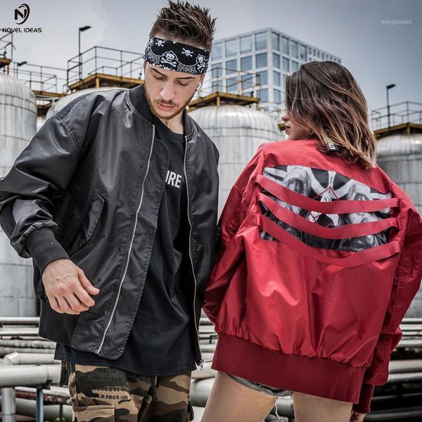 

men's jackets zhuzunzhe 2021 fashion hip hop streetwear ribbon casual swag hipster brand men clothes slim man bomber jacket, Black;brown
