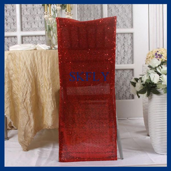 

chair covers ch004c nice standard chiavari christmas party heavy beaded shinny red sequin cover