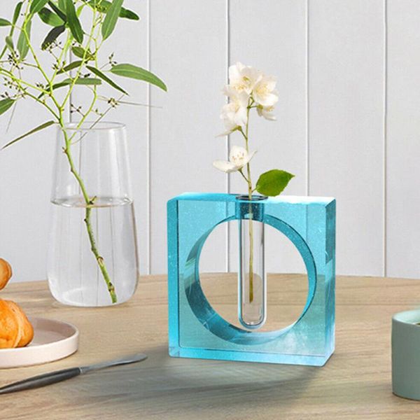 

baking & pastry tools 100% brand fashion vase silicone mold epoxy resin casting mould craft 3pcs