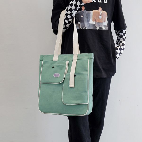 

bag womens bag new 2021 artistic canvas bag womens japanese one shoulder handbag student class large capacity