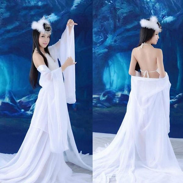 

dance dress suit costumes tang hanfu chinese ancient clothing fairy costume gorgeous princess folk stage wear, Black;red
