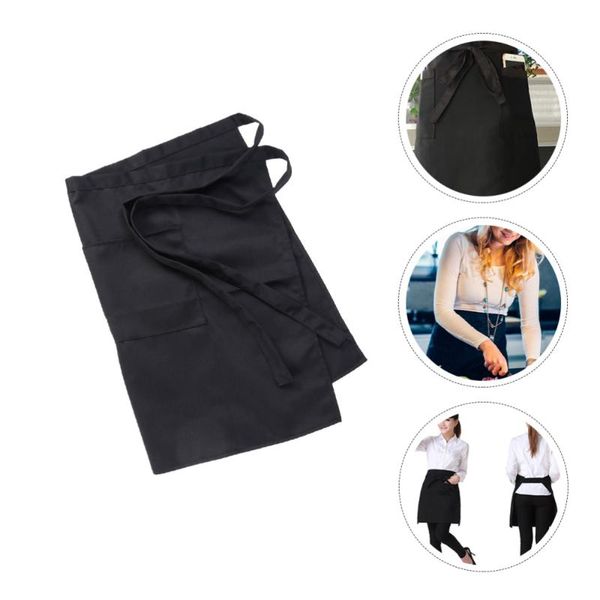 

1pc short serving aprons universal working apron half-length cooking