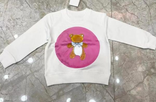 Felpe per bambini Etichetta Felpe con cappuccio per ragazzi e ragazze Lettera stampata Pullover a maniche lunghe Top Felpa casual per bambini Abbigliamento per bambini