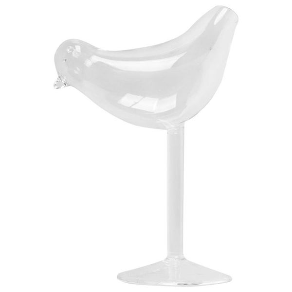 

150ml creative bird shape cocktail goblet glass personality molecular smoked modelling fantasy wine glasses