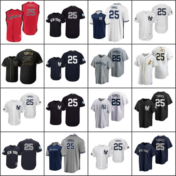 

new york yankees men 25 gleyber torres women youth jerseys, Black;red