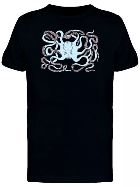

Scary Octopus With Long Tentacle Tee Men's -Image by Shutterstock, White;black
