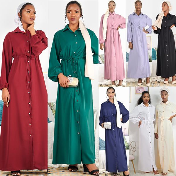 

ramadan eid mubarak abaya dubai turkey arabic shirt hijab muslim dress african dresses for women european islam clothing vestido, Red