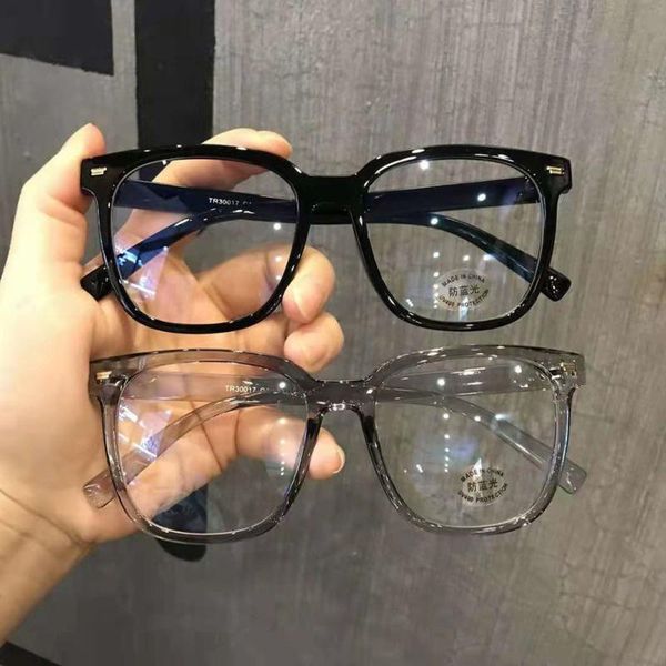 

sunglasses transparent computer glasses frame women men anti blue light round eyewear blocking optical spectacle eyeglass, White;black