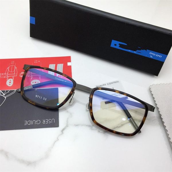 

fashion sunglasses frames denmark brand design eyewear ultralight titanium eyeglasses optical prescription glasses frame for men women oculo, Black