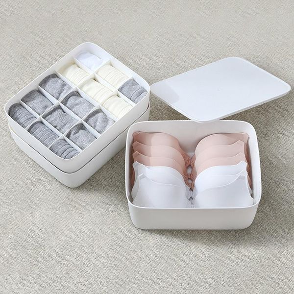 

underwear storage box dormitory bedroom plastic closet drawer type bra socks panties household finishing tools drawers