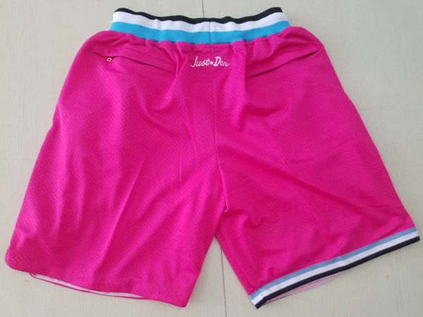 Pantaloncini da baseball vintage della nuova squadra Tasca con cerniera Abbigliamento da corsa Colore rosa Appena fatto Taglia S-XXL