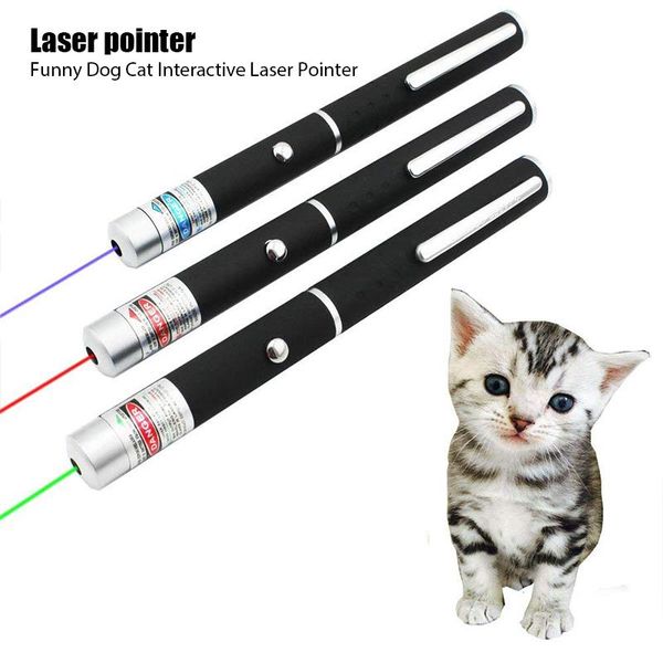 

laser pet cat toy red dot light sight 530nm 405nm 650nm interactive pen pointer toys