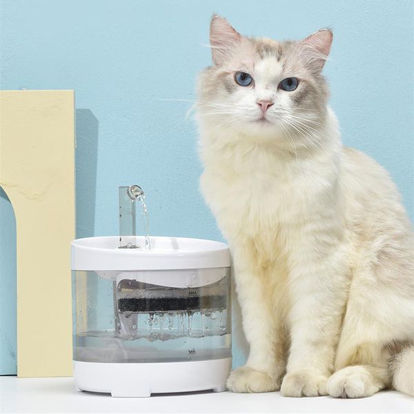 

cat bowls & feeders smart 3l car water dispenser durable dog fountain cats and dogs silent filter automatically drinking
