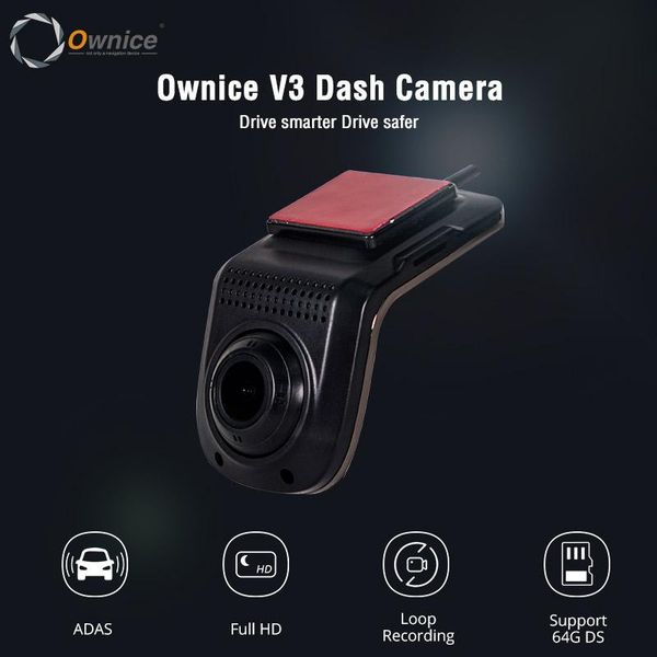 

ownicev3 mini adas car dvr carmera dash cam full hd1080p video recorder night vision dashcam dvrs