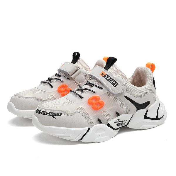 

2021spring autumn kids sneakers boys breathable casual shoes children 730 running lightweight outdoor walking athletic, Black