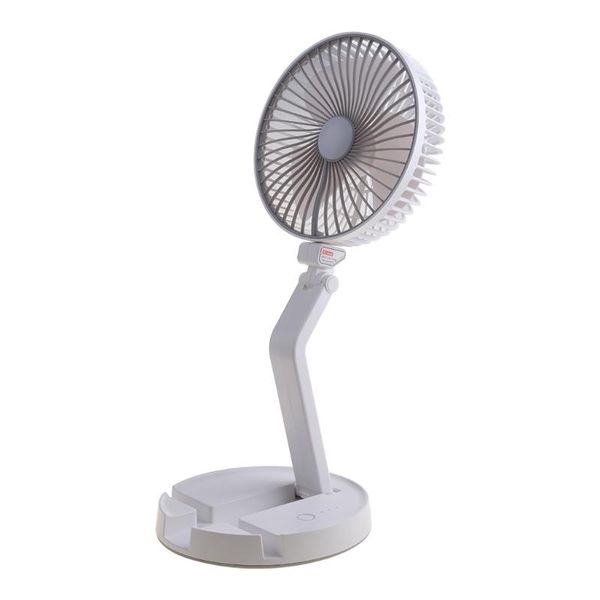 

foldaway fan rechargeable ultra lightweight portable compact extendable to 4 feet high with 3 speed modes d0je electric fans