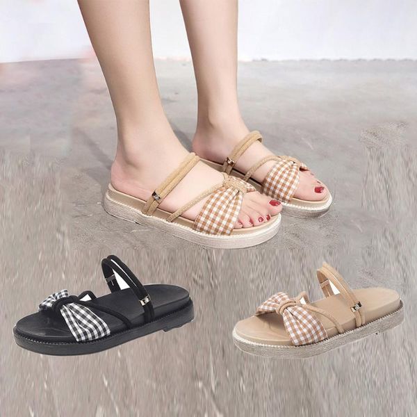 

slippers sagace summer for women soft beach slipper ladies casual shoes outdoor sandal platforms slides wholesale, Black