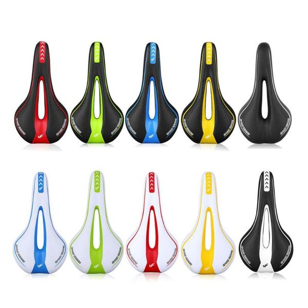 

bike saddles saddle silicone cushion cycling seat pu leather surface silica filled gel timetrial comfortable shockproof bicycle