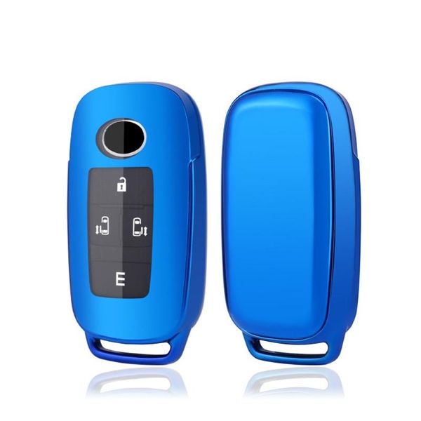 

replacement key shell cove black/blue/silver/red parts protective cover theft protection