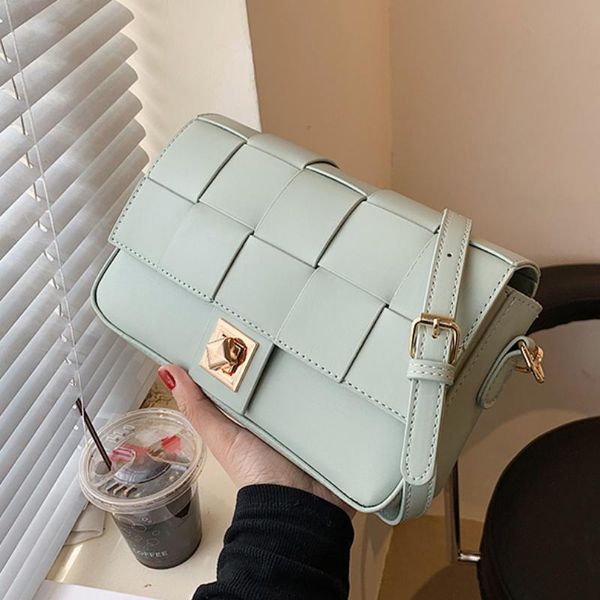 

evening bags bag fashion vintage 2021 square armpit pu leather women's designer handbag travel chain shoulder crossbody