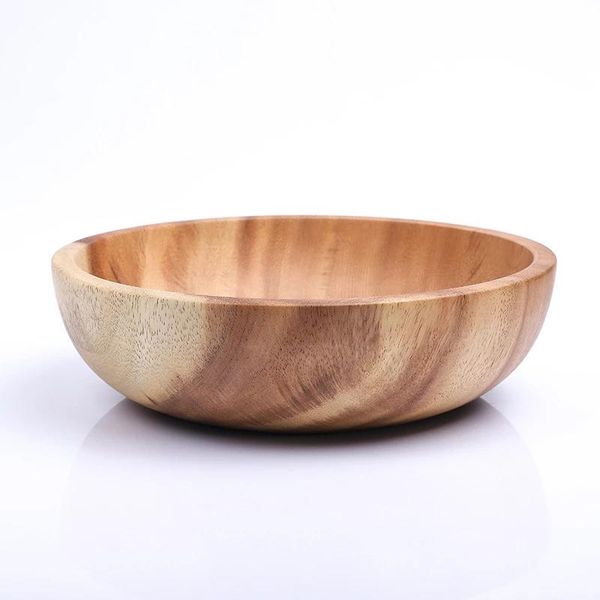 

bowls 30x10cm handmade large size wood bowl mug for rice soup coffee tea home decoration friut storage