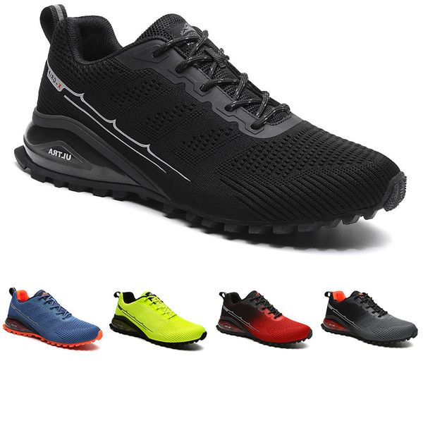 Homens não-marca mais barato Correndo Sapatos Preto Cinza Azul Laman Lemon Verde Vermelho Montanha Escalada Andando Sapata Mens Trainers Ao Ar Livre Esportes Sneakers 41-47