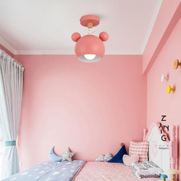 

ceiling lights modern macaron lamp iron art corridor indoor lighting home living decoration children bedroom furniture kitchen loft
