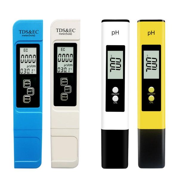 

meter water quality detector ph acidometer value test prod ec&tds conductivity testing pen meters