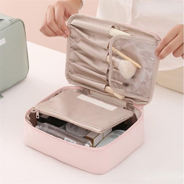 

cosmetic bags & cases womens large capacity portable case makeup bag for women toiletries organizer waterproof travel make up storage pouch