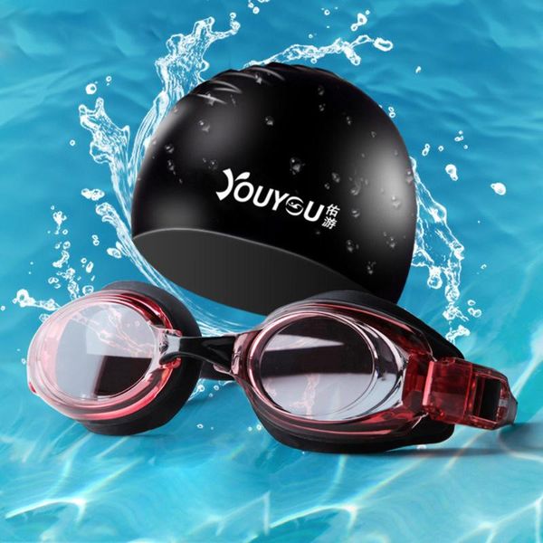 

goggles youyou swimming professional anti-fog waterproof swim eyewear uv protection men women clear glasses