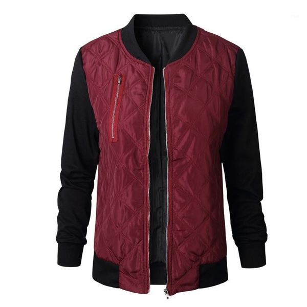 

women's jackets women jacket autumn coat winter female zipper sideric short warm clothing for ladies 2021, Black;brown