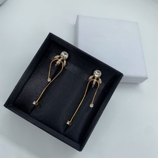 

design jewelry miao 21 new irregular line earrings little bee super fairy cute playful earrings, Golden;silver