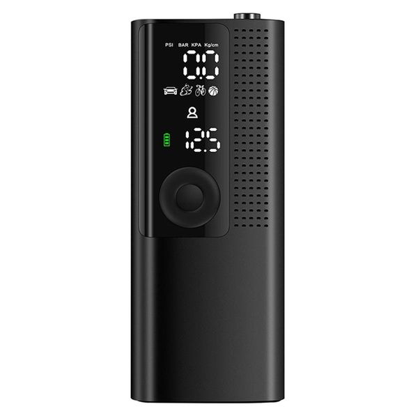 

bike pumps electric air pump,mini pump with,2000mah,0-120psi,large screen display,electric for bicycle,motorcycle,etc.
