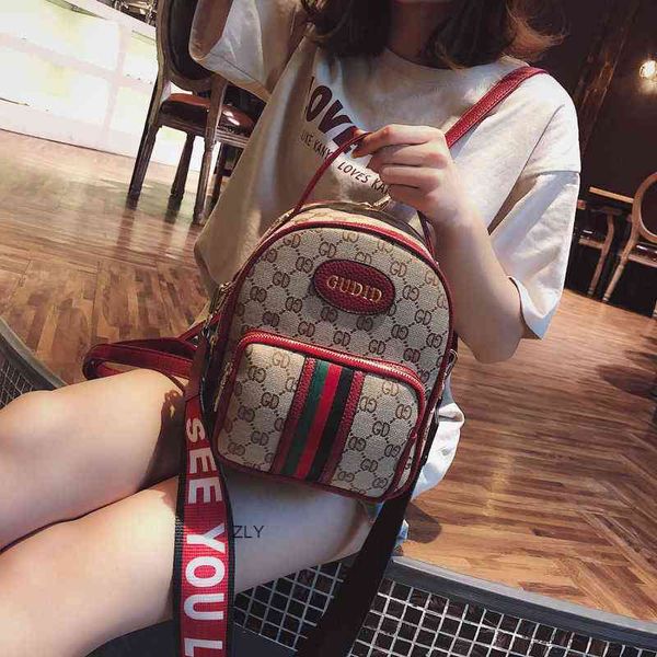 

bag women 2021 new canvas backpack women's bag korean fashion student bag college casual versatile backpack[finished on june 6] zly