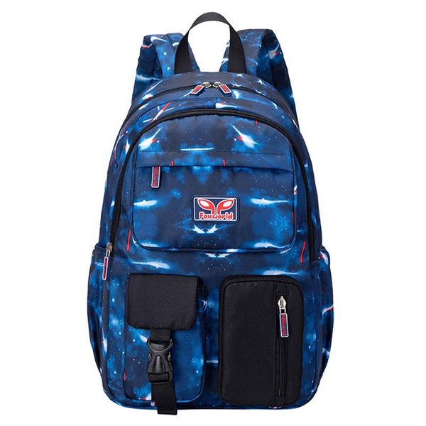 

school bags children lightweight casual backpack fashion starry sky printed bookbag boys trend bagpack primary junior high bag bo