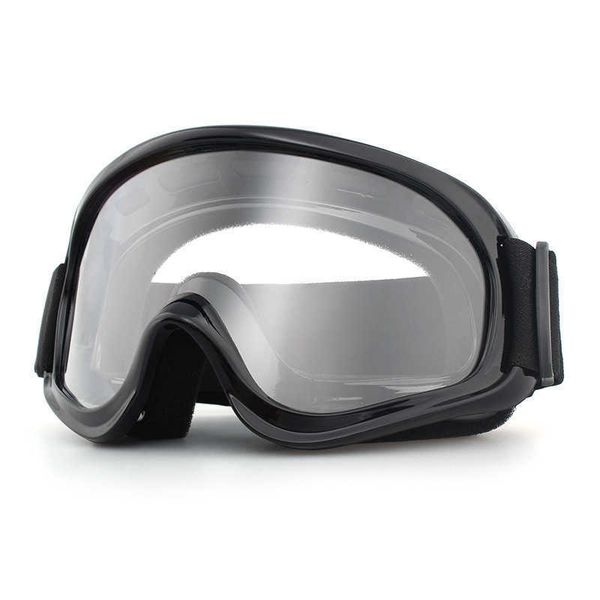 

outdoor motorcycle cross country goggle mask harley goggl tactical windbreak for men and women, White;black
