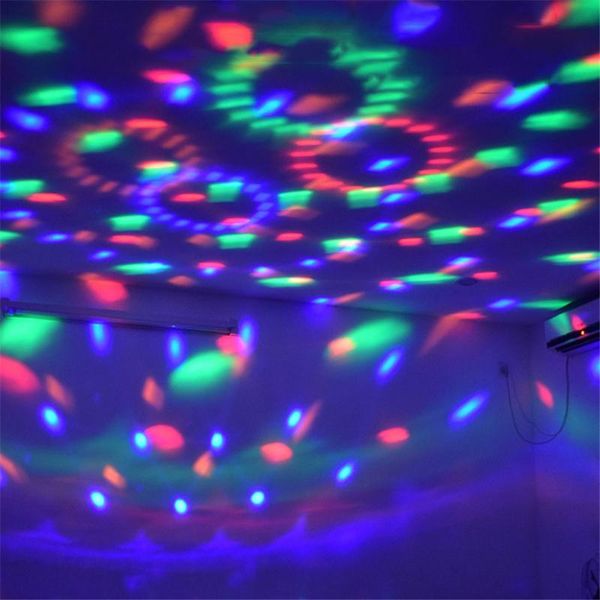 

mini dc5v led stage lamp car light colorful sound activated strobe magic party usb recharged lighting ktv,bar,holiday cabinet