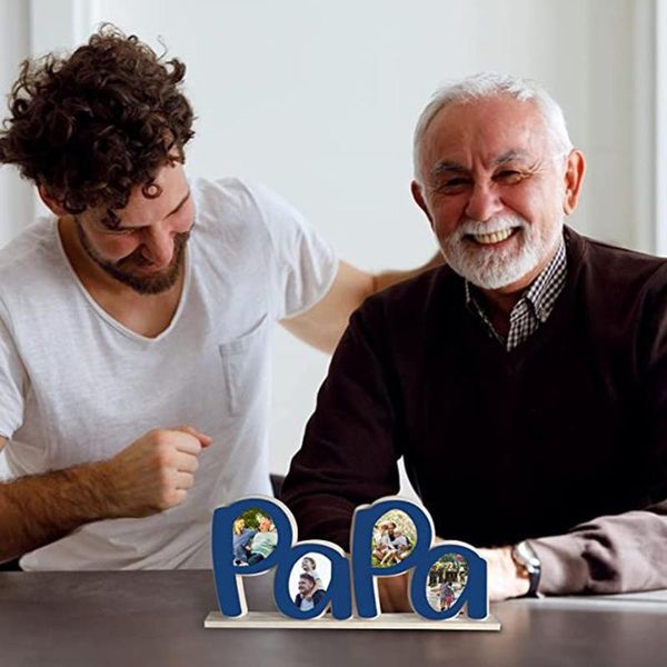 

frames papa father's day po creative frame high-end handmade products alphabet acrylic durable